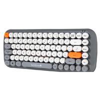 Kit Teclado y Mouse TechZone Inalámbrico Ergonómico Retro Plug-Play 85 Teclas Win/Mac Mouse Óptico USB 3 Botones 1200dpi TZ20COMB01-INA - Código: TZ20COMB01-INA | Compra en Guadalajara