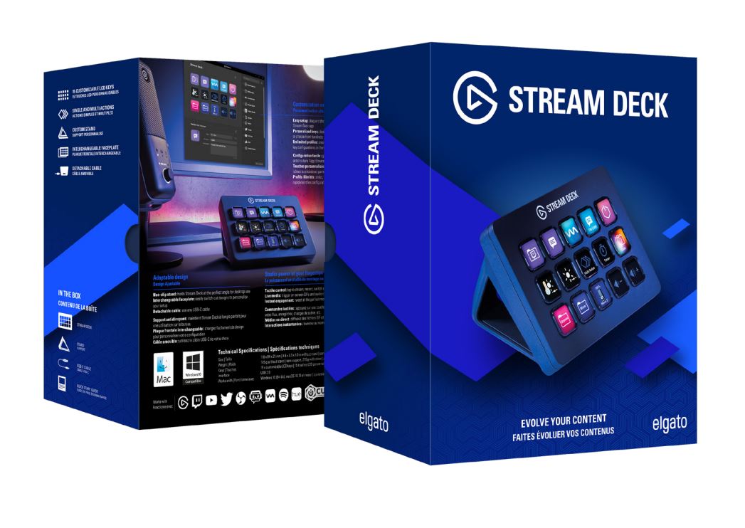 TECLADO P/STREAMING ELGATO 10GBA9901 STREAM DECK MK.215 T 10GBA9901 - Código: 10GBA9901 | Compra en Guadalajara