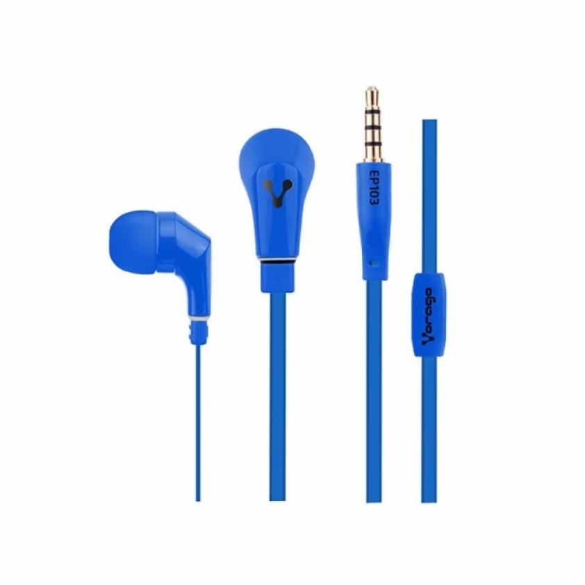 AUDIFONOS VORAGO EP-103 AZUL AU-3625859 - Código: AU-3625859 | Compra en Guadalajara