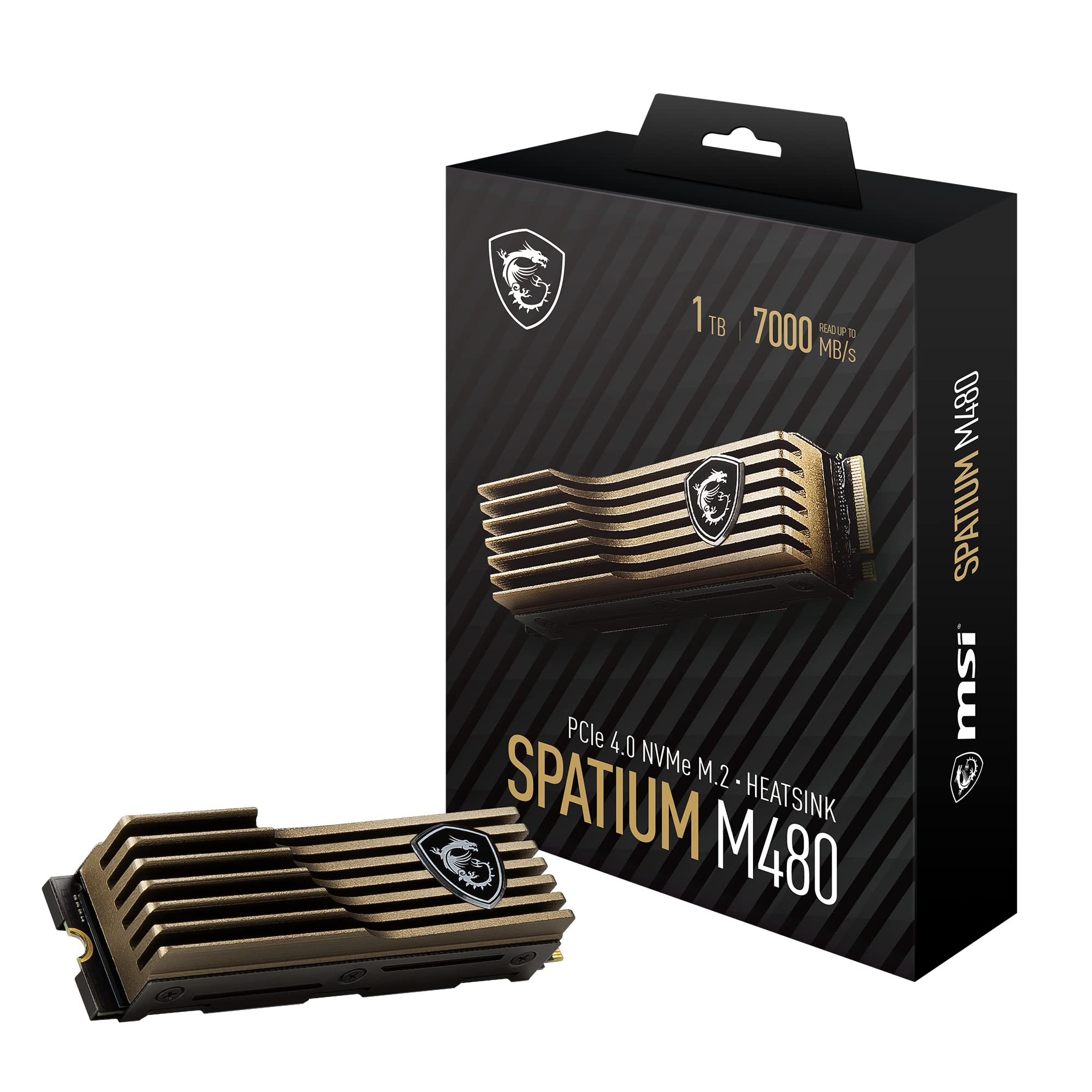 SSD MSI SPATIUM M480 2TB PCIe 40 NVMe M2 2280 PLAY SPATIUM M480 PCIE 4.0 NVME M.2 2TB PLAY - Código: SPATIUM M480 PCIE 4.0 NVME M.2 2TB PLAY | Compra en Guadalajara