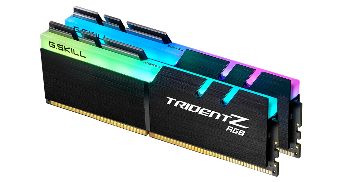 MEM DDR4 GSKILL TRIDENT Z 2x8GB 3600MHZ RGB F4-3600C19D-16GTZRB - Código: F4-3600C19D-16GTZRB | Compra en Guadalajara