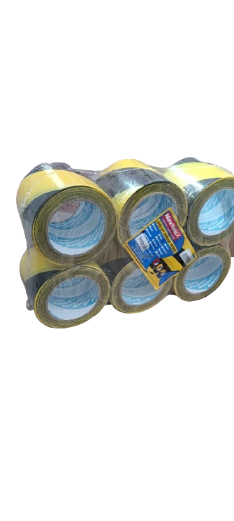 Cinta PVC Navitak Marcaje Área 755 Amarillo/Negro 96x33 Cinta Marcaje 96 mm x 33 m - Navitek