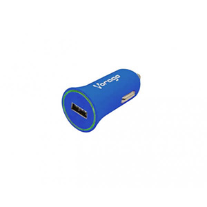 Cargador VORAGO AC-355883-4 CARGADOR PARA AUTO VORAGO AU-101 CON 1 PUERTO USB AZUL Bolsa - Código: AC-355883-4 | Compra en Guadalajara