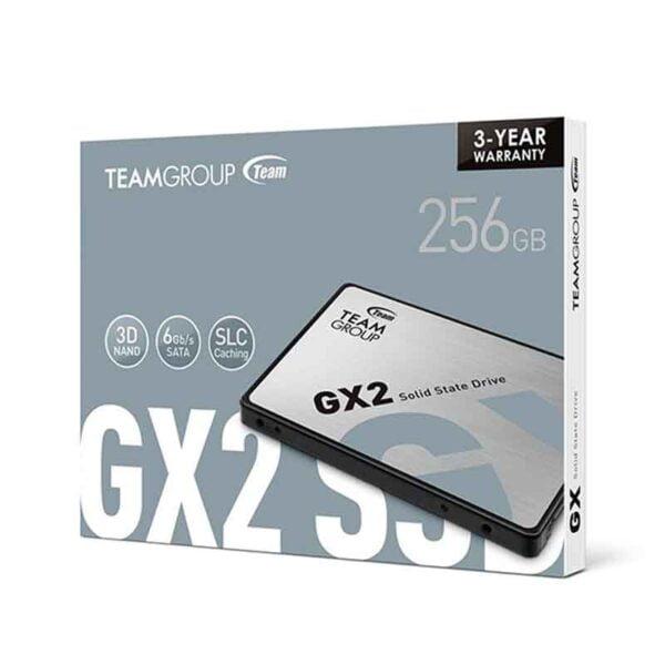 SSD INTERNO TEAMGROUP GX2 CLASSIC 256GB 25 SATA III ECC NEGRO PLATA T253X2256G0C101 - Código: T253X2256G0C101 | Compra en Guadalajara