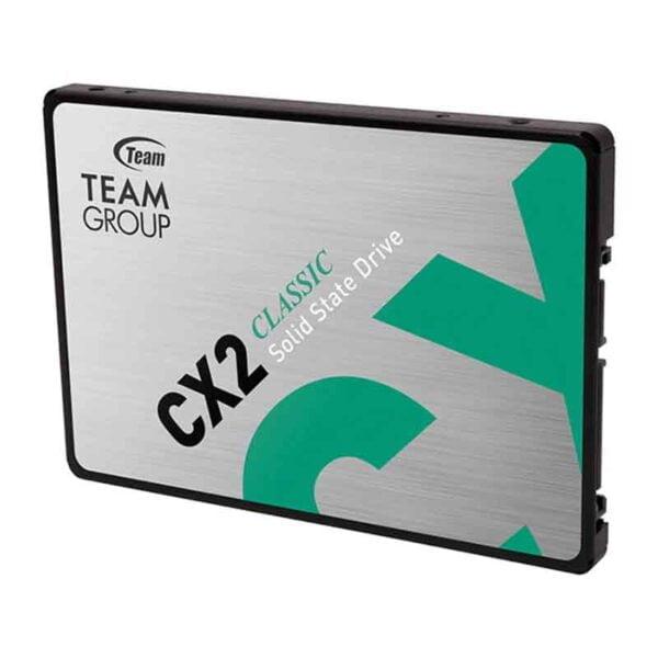 SSD INTERNO TEAMGROUP CX2 CLASSIC 512GB 25 SATA III ECC NEGRO PLATA T253X6512G0C101 - Código: T253X6512G0C101 | Compra en Guadalajara