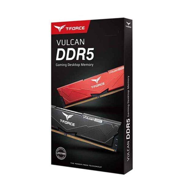 MEMORIA RAM DIMM TEAMGROUP TFORCE VULCAN 32GB 16GBX2 DDR5 5200MHZ PC5 41600 R FLRD532G5200HC40CDC01 - Código: FLRD532G5200HC40CDC01 | Compra en Guadalajara
