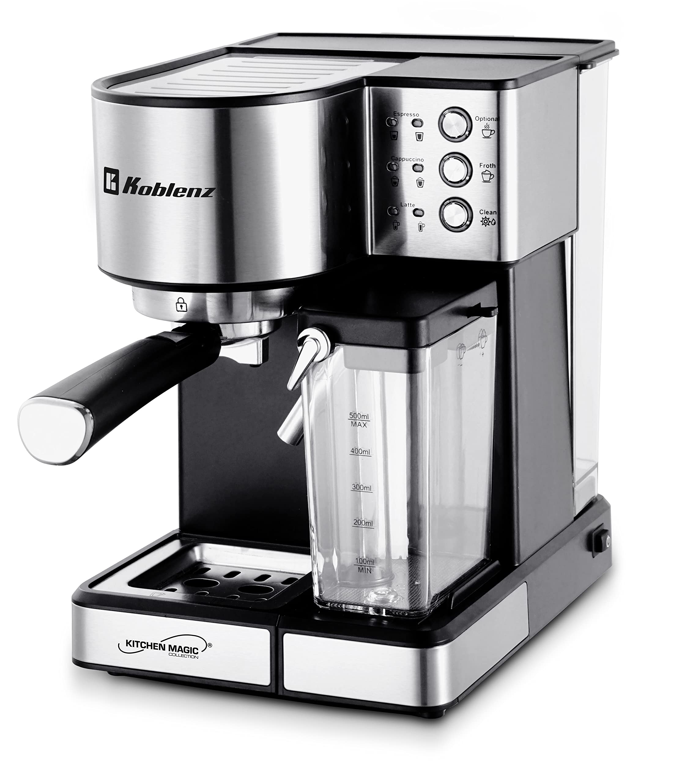 CAFETERA KOBLENZ ESPRESSO CKM1350 IN ESPRESSO LATTE - Código: CKM-1350 IN | Compra en Guadalajara