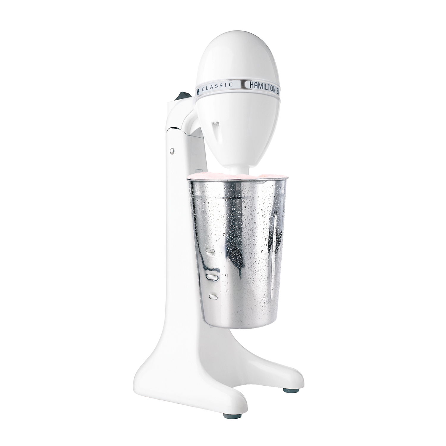 CHOCOMILERO HAMILTON BEACH 2 VEL BLANCO VASO DE ACERO INOXIDABLE - Código: 727W-MX | Compra en Guadalajara