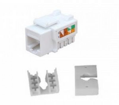 CONECTOR JACK ENSON CAT6 COLOR  BLANCO - Código: ENS-JC6WH | Compra en Guadalajara