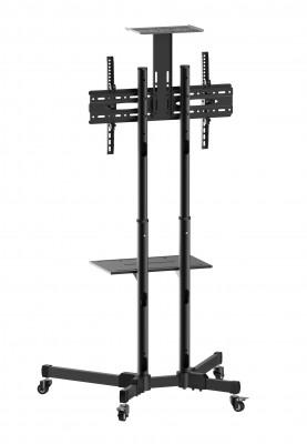 Soporte De Piso Móvil Para TV OVALTECH OVTV-CA3770 Soporte De Carrito OVALTECH OVTV-CA3770 Móvil Para TV De 37 Pulgadas A 70 Pulgadas Resistencia 50kgs - Código: OVTV-CA3770 | Compra en Guadalajara