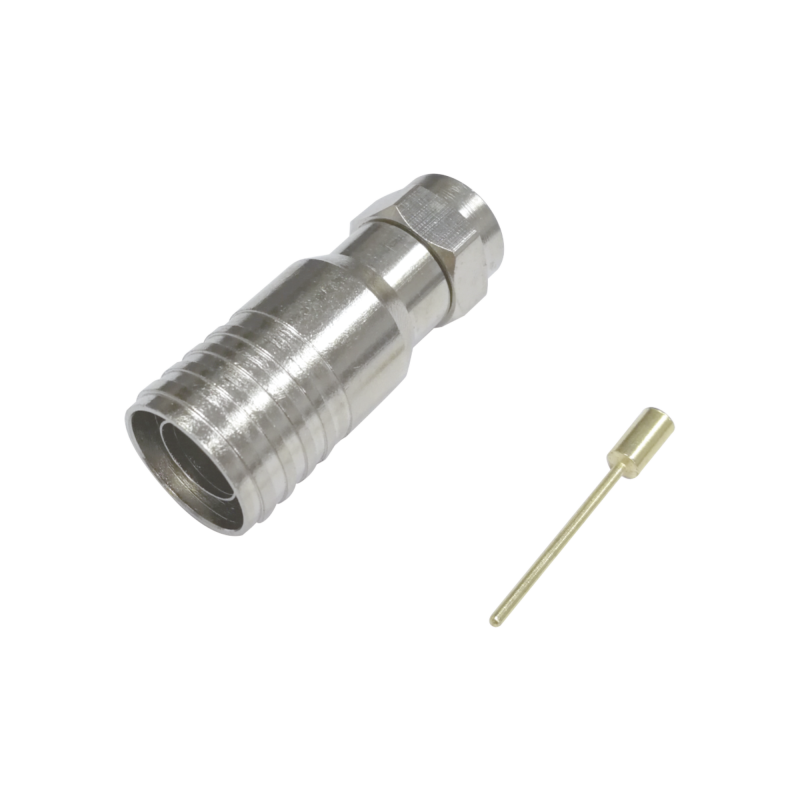 Conector F-Macho Plegable Pin Cautivo 75 Ohms EZ400FM75X - Código: EZ400FM75X | Compra en Guadalajara