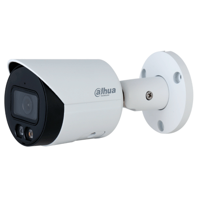 DAHUA IPC-HFW2549S-S-IL - CAMARA BULLET IP 5 MEGAPIXELES / ILUMINADOR DUAL INTELIGENTE FULL COLOR / WIZSENSE / LENTE DE 2.8 MM / 111 GRADOS DE APERTURA / MICROFONO INTEGRADO / 30 MTS DE IR Y LUZ VISIBLE / METAL / RANURA MICRO SD / WDR 120 DB / SMD PLUS DHT0030102 - Código: DHT0030102 | Compra en Guadalajara