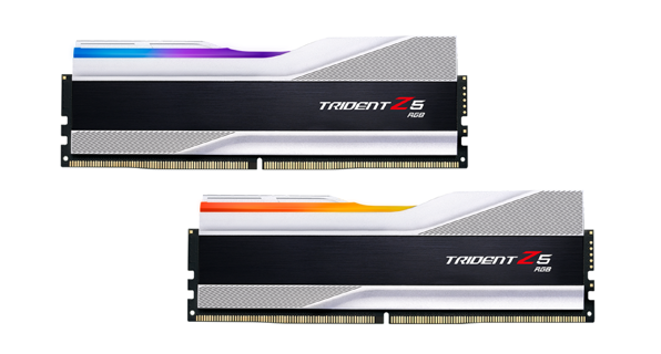 MEMORIA RAM DIMM GSKILL TRIDENT Z RGB 32GB 16GBX2 DDR5 5200MHZ LED BLANCO F5 5200J4040A16GX2 TZ5RS - Código: F5-5200J4040A16GX2-TZ5RS | Compra en Guadalajara
