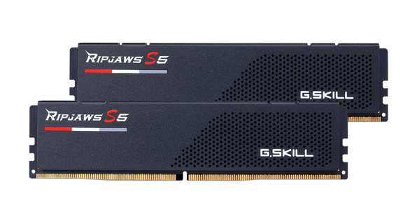 MEM DDR5 GSKILL RIPJAW S5 2x16GB 5200MHZ F5-5200U4040A16GX2-RS5K - Código: F5-5200U4040A16GX2-RS5K | Compra en Guadalajara