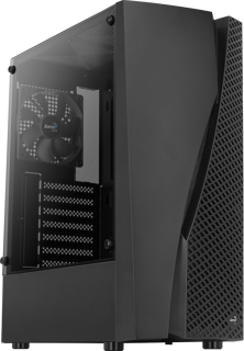 AeroCool - Mid tower - ATX - Black - 4711099470334 - Código: 4711099470334 | Compra en Guadalajara