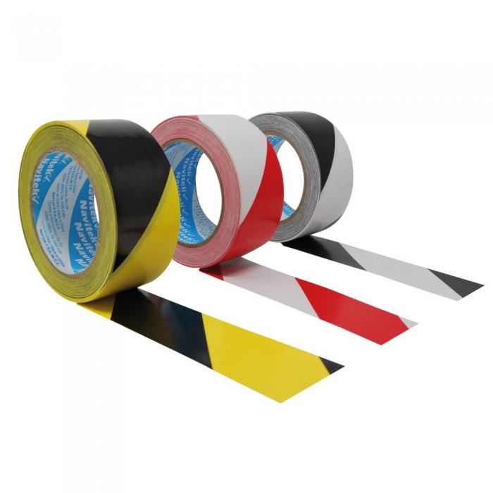 PVC MARCAJE DE AREA MOD 755 COLORES COMBINADOS / DIAGONALES COLORES AMARNEGR BLANCONEGRO y BLANCOROJO 24X33 mm 875524533 PZAS/ CAJA 72 Piezas por caja - Código: 8755-24533 | Compra en Guadalajara