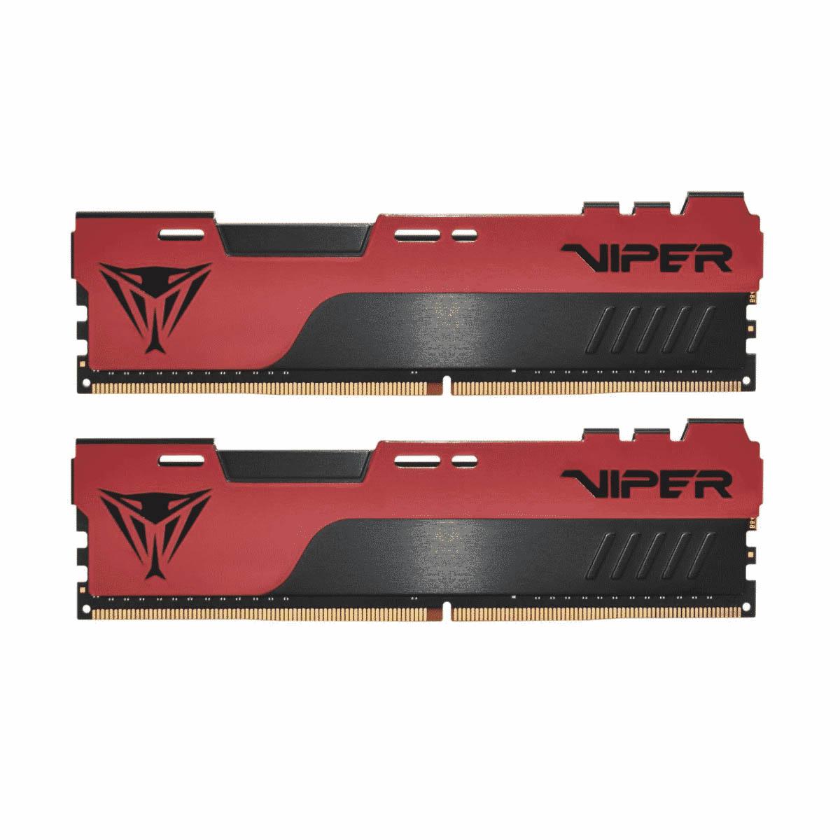 MEM DDR4 PATRIOT VIPER ELITE 2 16GB2X8GB2666MHz UDIM PVE2416G266C6K - Código: PVE2416G266C6K | Compra en Guadalajara