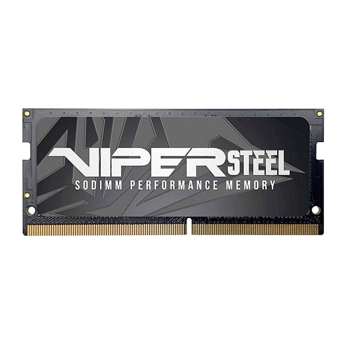 MEMORIA SODIMM DDR4 PATRIOT PVS416G320C8S VIPER STEEL 16GB 3200MHZ CL18 - Código: PVS416G320C8S | Compra en Guadalajara