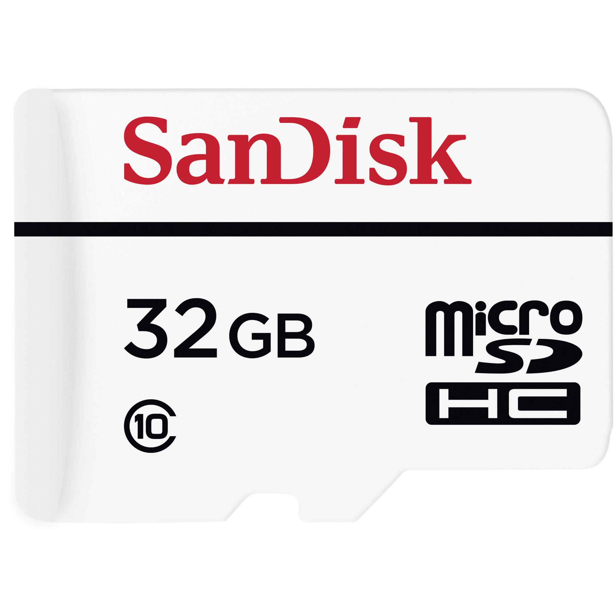 MEMORIA SANDISK MICRO SD HIGH ENDURANCE 32GB CL10 SDSDQQ032GG46A - Código: SDSDQQ-032G-G46A | Compra en Guadalajara