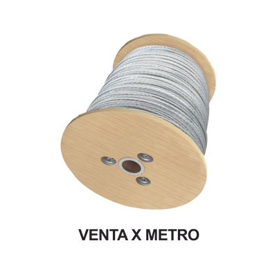 Cable Retenida 7 Hilos retazo 130 metros Resistencia 2154 Kg. Diámetro 1/4 Precio por Metro. SRET635CAM*130MTS - Código: SRET635CAM*130MTS | Compra en Guadalajara